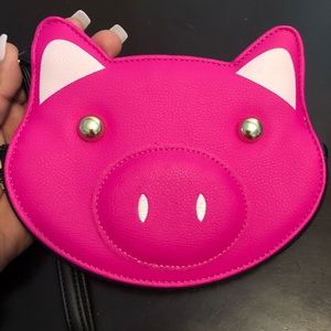 Luv Betsey Johnson Pink Fushia Pig